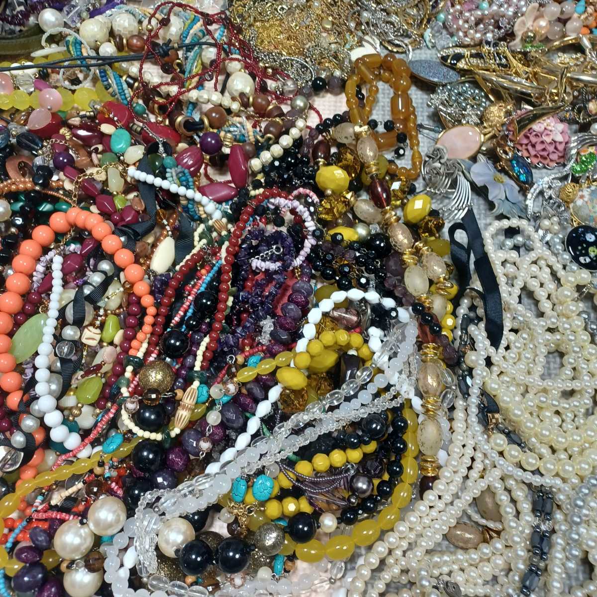 ◇1円◇アクセサリー 大量まとめて◇総重量約9.4kg箱ケース含む 