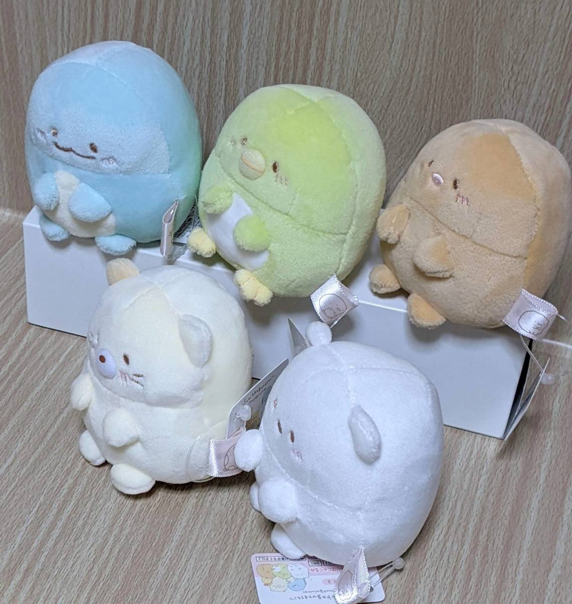 リラックマ　てのりぽっちゃりほにゃぐるみ 5体セット リラックマ てのりぽっちゃりほにゃぐるみ 5体セット リラックマ て