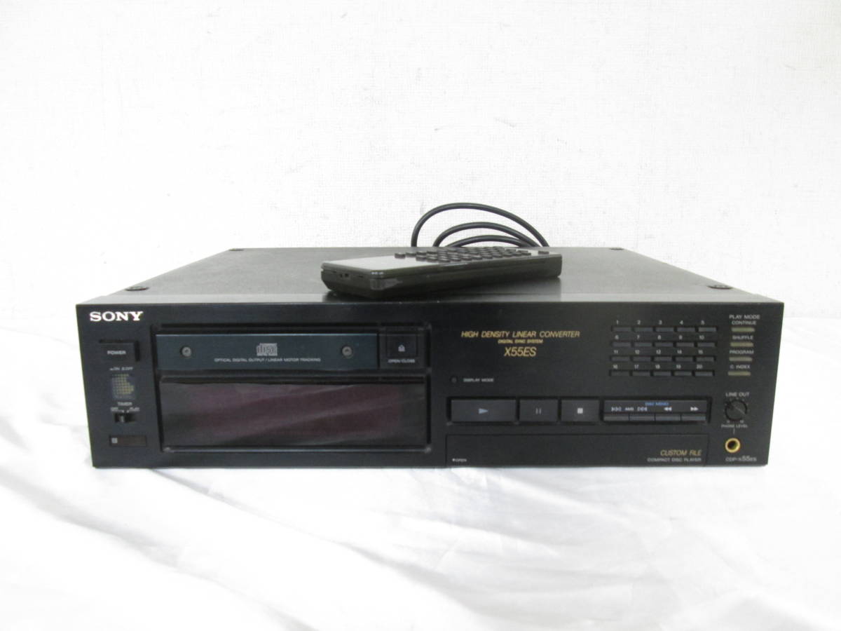 SONY CDP-X55ES ソニー CDプレーヤー ジャンク 6302081441