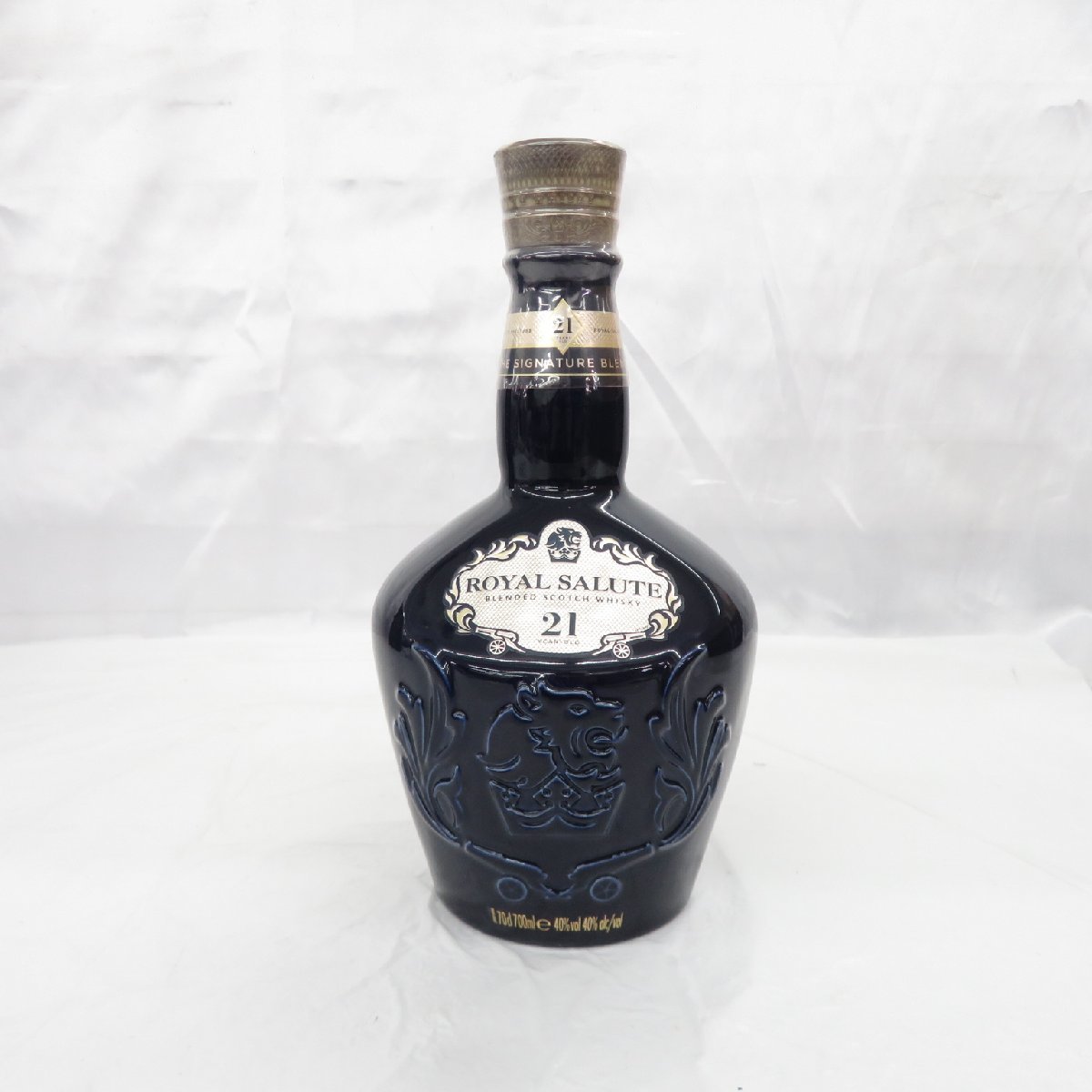 SALUTE 21年 ロイヤルサルート YEAR 0 茶陶器 1円～【未開栓】ROYAL