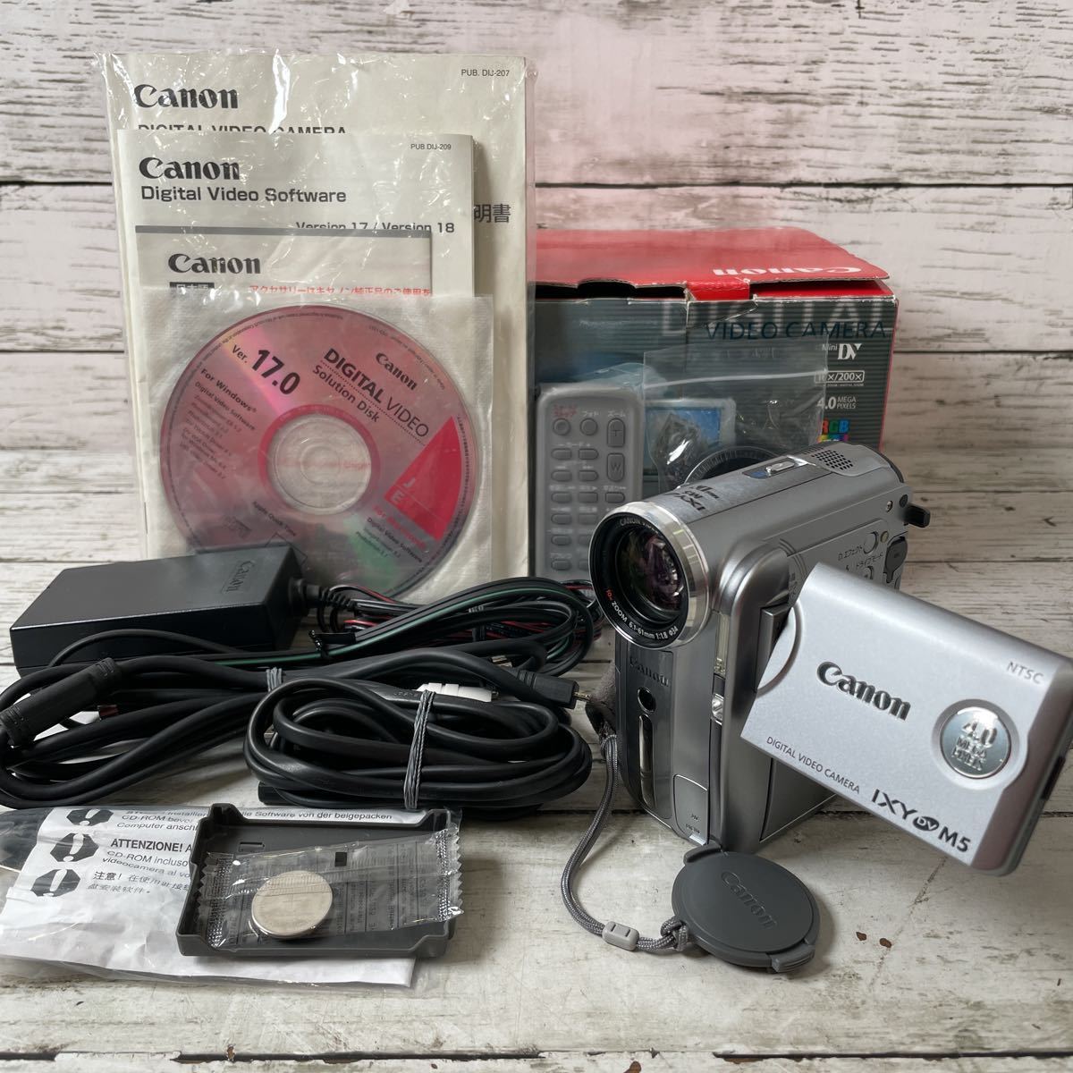 8a Canon デジタルビデオカメラ IXY DV M5 動作確認済み【商品説明必読 