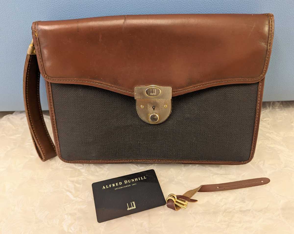 希少品/大容量】ダンヒル dunhill ボストンバッグ ビジネスバッグ