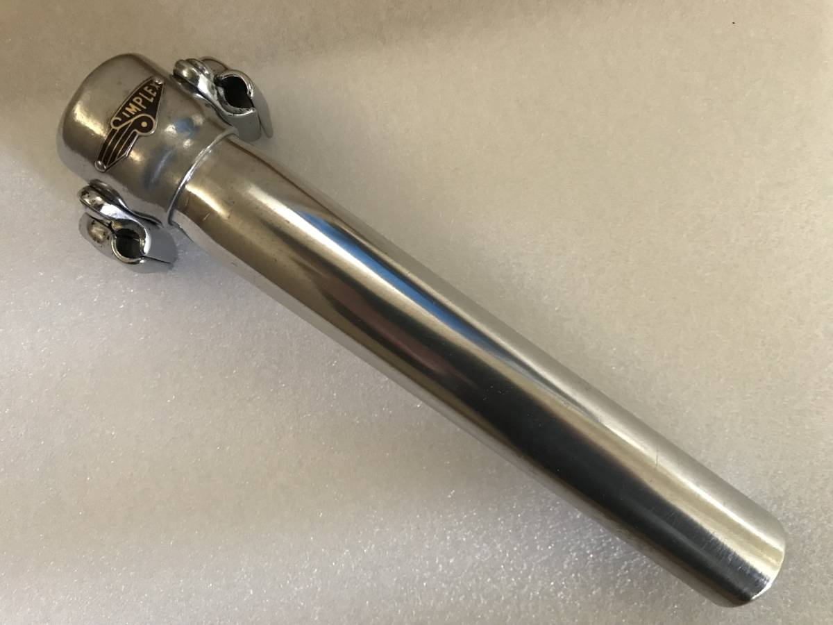 サンプレックス　SLJ シートピラーバッチ付27.2Φ SIMPLEX サンプレックス シートピラー バッジ付 27.2Φ サンプレックス