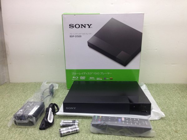 SONY BDP-S1500 新品未使用 ブルーレイディスクプレーヤー ジャンク