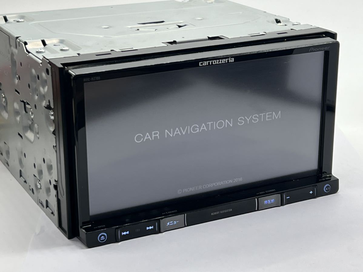 カロッツェリア メモリーナビ AVIC-RZ700 2016年データ フルセグ DVD 