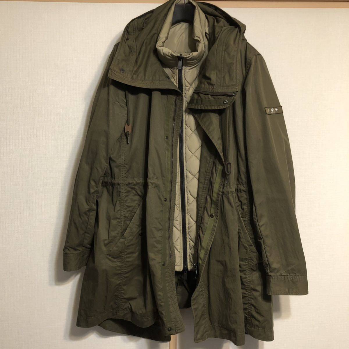 TATRAS タトラス LITTOモッズコート オリーブ ダウンライナーなし L TATRAS タトラス LITTOモッズコート オリーブ ダウンライナーなし L