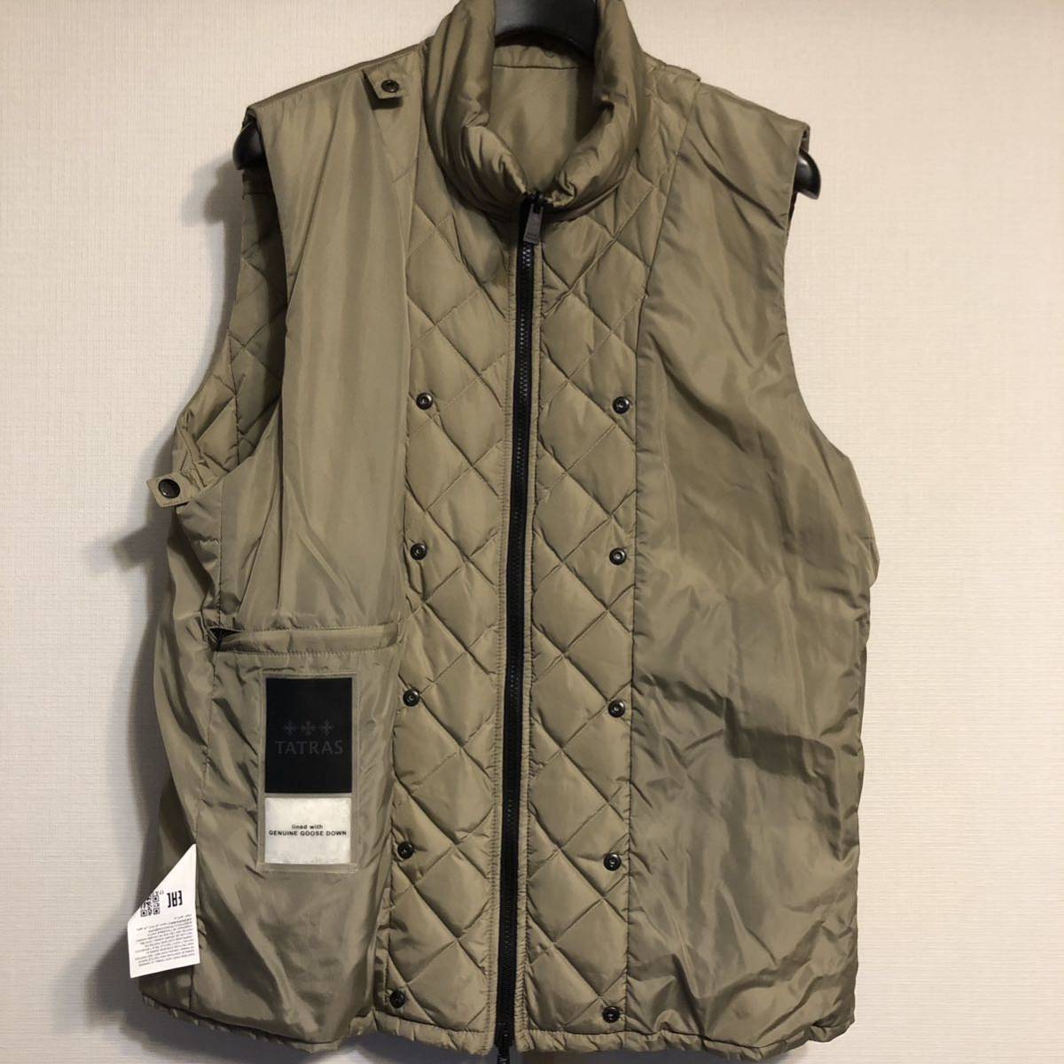 TATRAS タトラス LITTOモッズコート オリーブ ダウンライナーなし L