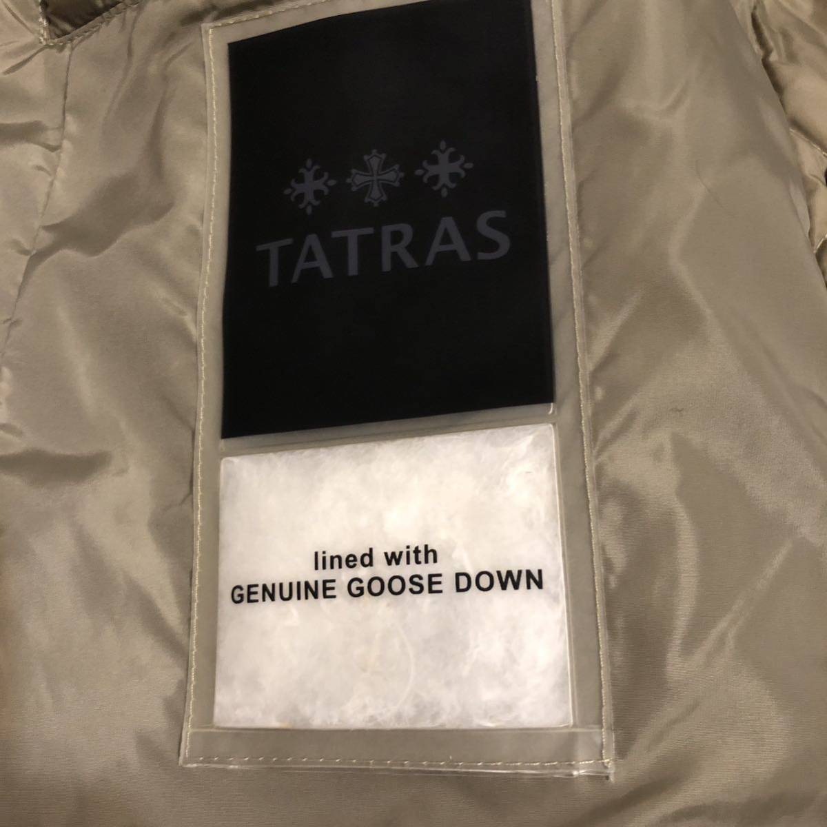 TATRAS タトラス LITTOモッズコート オリーブ ダウンライナーなし L