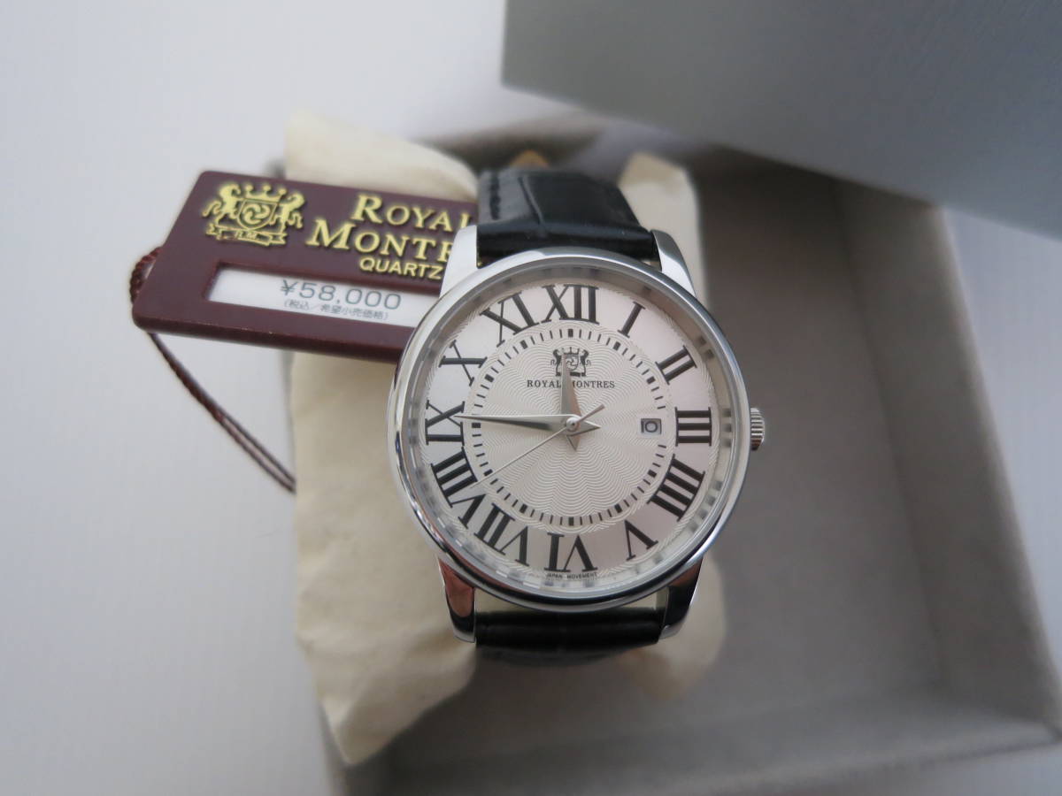 ロイヤルモントレス☆定価58000☆ROYAL MONTRES☆腕時計☆М990(3針（時 