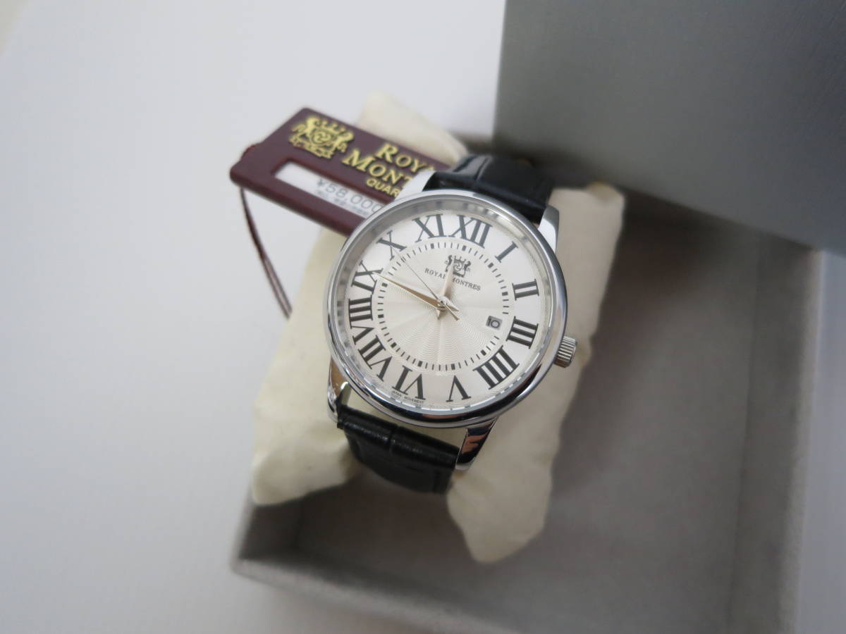 ロイヤルモントレス☆定価58000☆ROYAL MONTRES☆腕時計☆М990(3針（時 