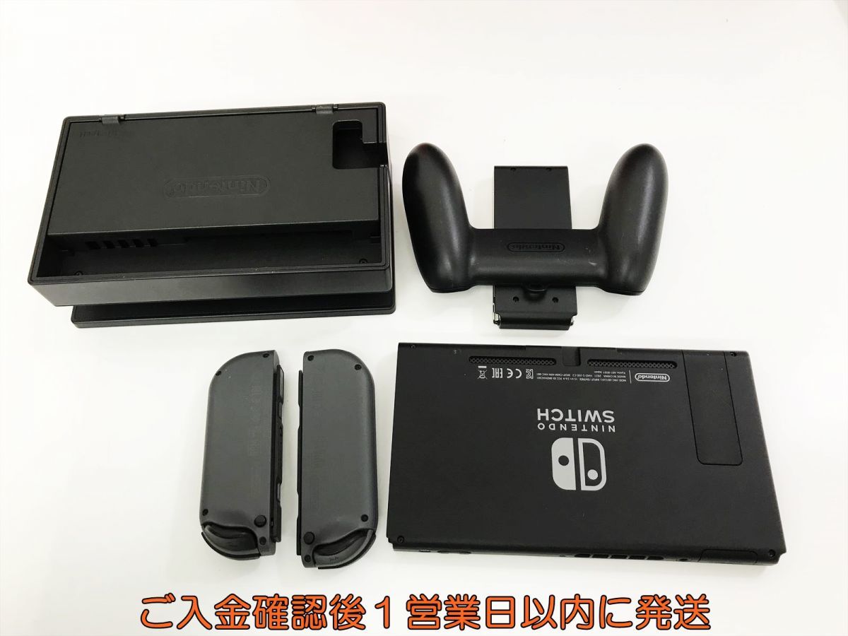 Nintendo Switch ニンテンドースイッチ 本体 初期化済 1円】任天堂 Nintendo Switch 本体 セット グレー 初期化済 動作確認済