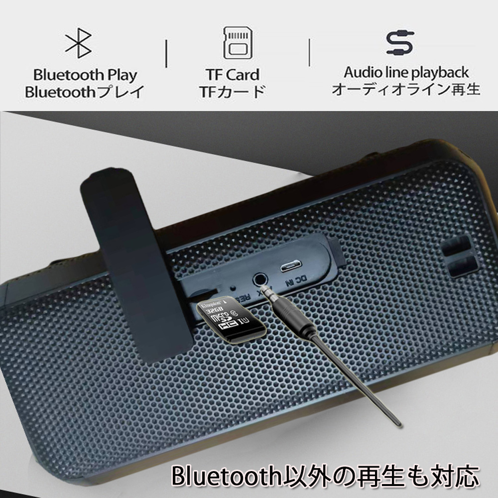 ワイヤレススピーカー Bluetooth5.0対応 充電式バッテリー内蔵 最大出力20W 重低音 TWS対応 軽量 ポータブル マイク内蔵 90日保証 スピーカー 防水 マイク内蔵 Bluetooth5.0対応 スピーカーセット 超ミニBluetooth5.0