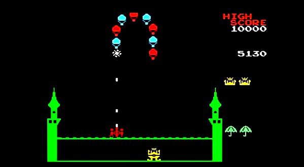 MSX 『 King&Balloon キング&バルーン 』- Namcot - 【 整備・保証付