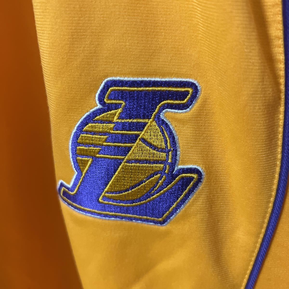 XL 大きなサイズ NBA レイカーズ ウォームアップパンツ （サイドフル