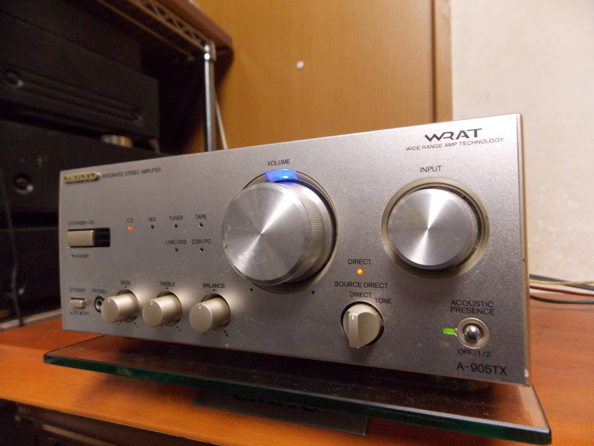 【動作確認済・即決】ONKYO A-905TX
