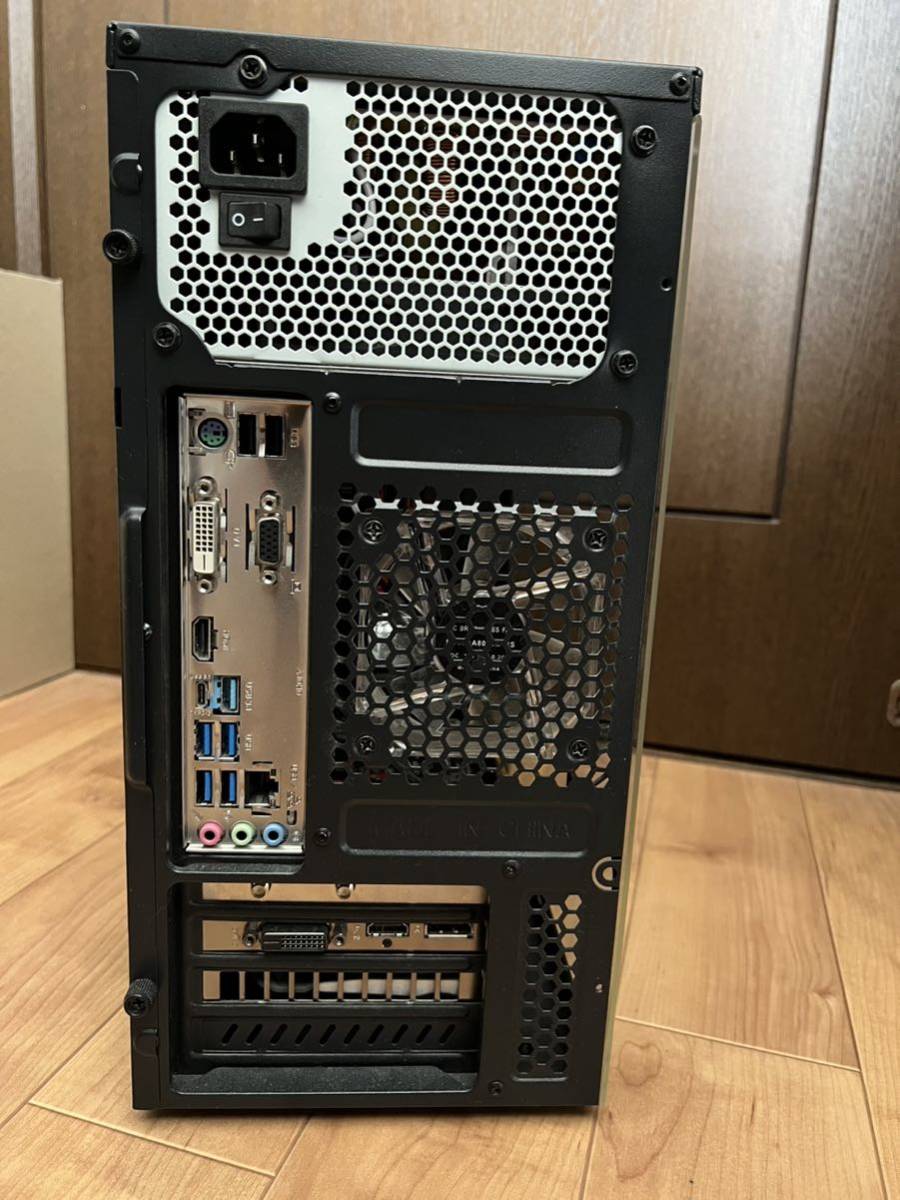 ゲーミングPC Ryzen5 1600 GTX1060 MicroATX 0 GTX 1 G-StormR タワー