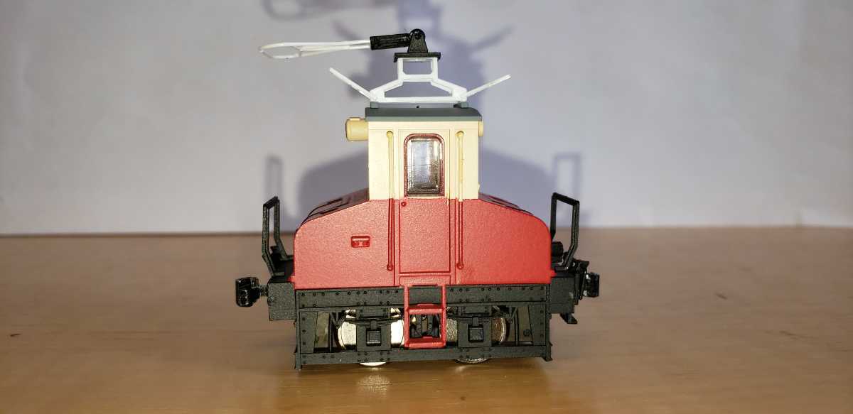 津川洋行 18008 銚子電気鉄道 デキ3電気機関車 フュ―ゲル仕様 赤