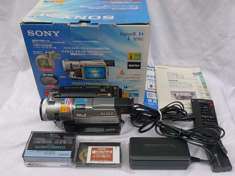 カメラ 【8mm Hi8】SONY DCR-TRV310 ビデオカメラ ジャンク 再生可