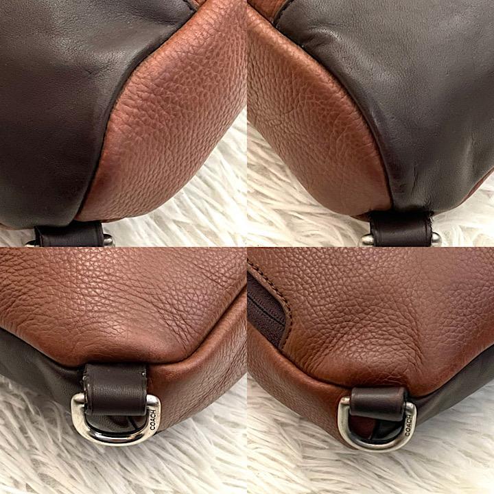 極美品☆COACH コーチ ボディバッグ ショルダー ヘリテージ スリング 