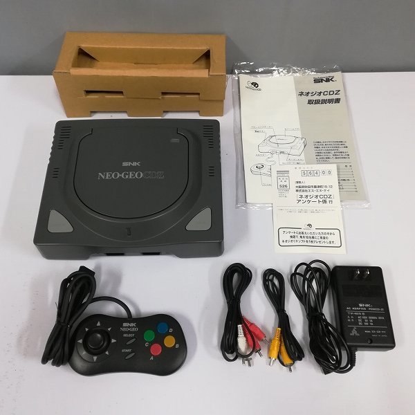 gH618b 箱説有 SNK ネオジオCDZ 本体 NEO GEO CDZ / CD-T02 