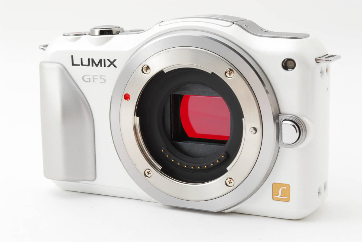1418 パナソニック Panasonic GF5 ホワイト ボディ 元箱 [美品