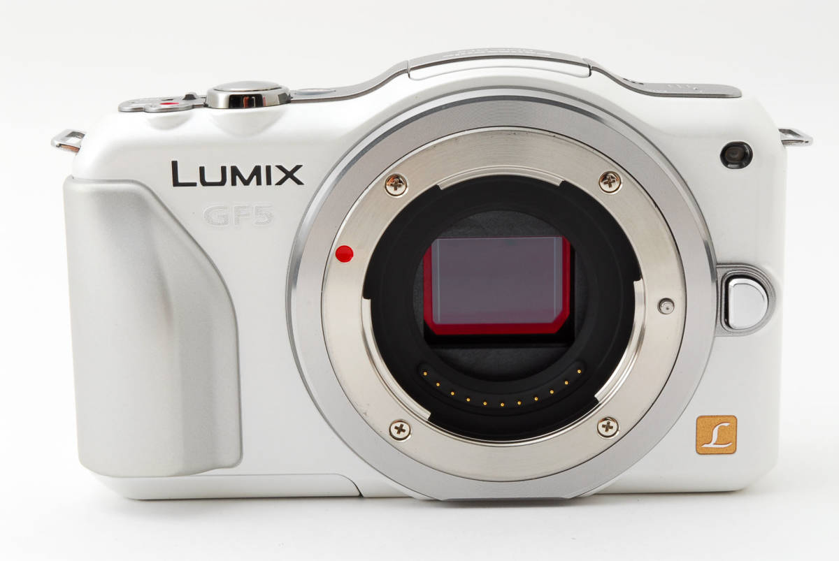 1418 パナソニック Panasonic GF5 ホワイト ボディ 元箱 [美品