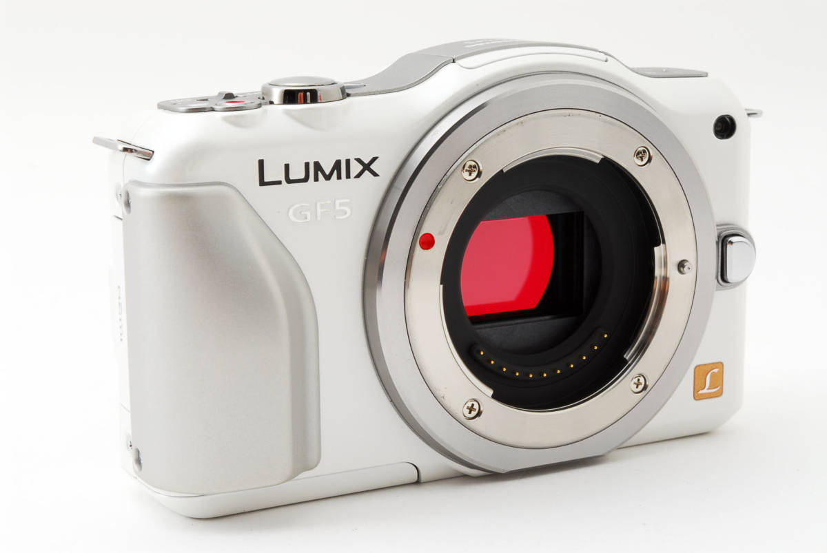 1418 パナソニック Panasonic GF5 ホワイト ボディ 元箱 [美品