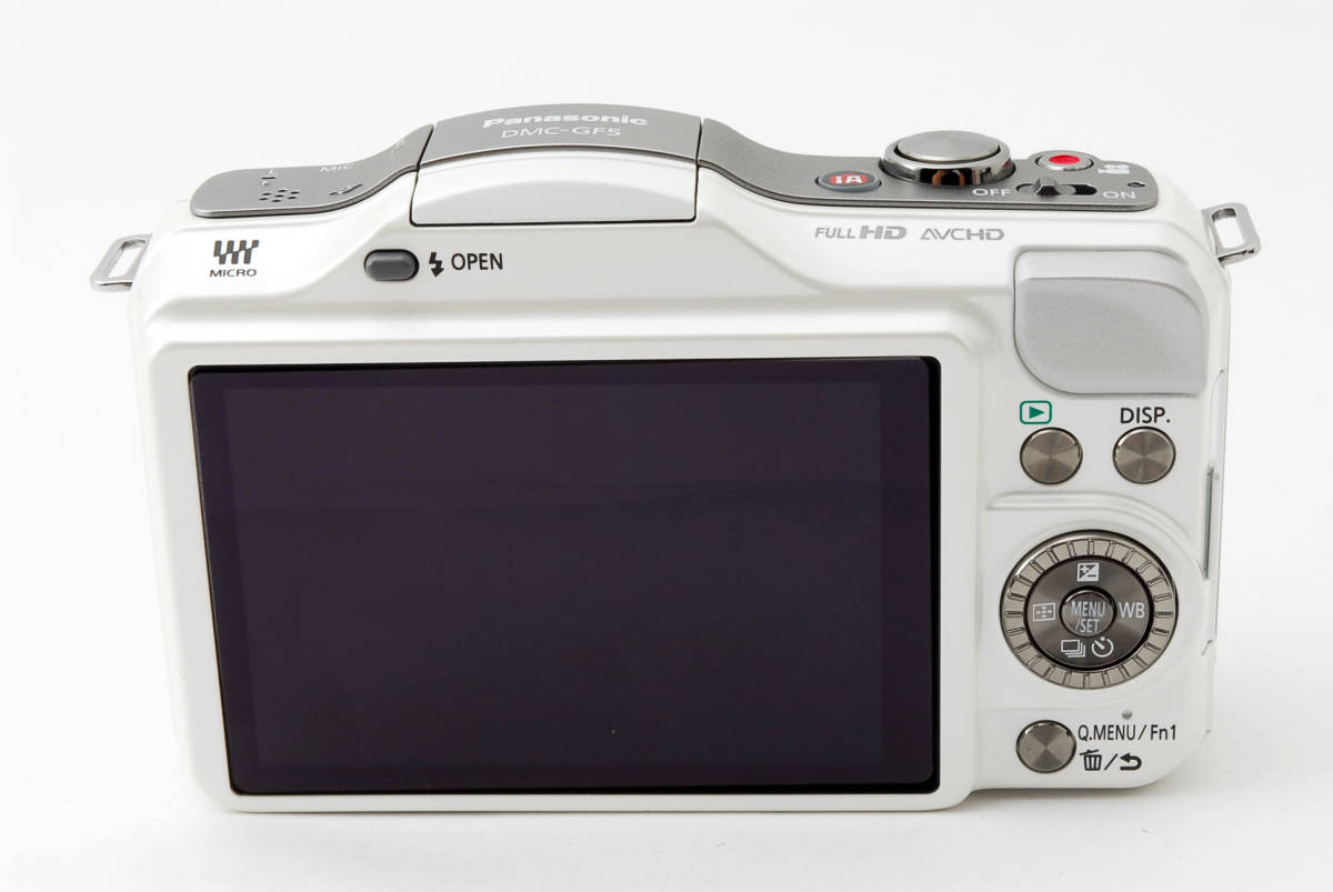 1418 パナソニック Panasonic GF5 ホワイト ボディ 元箱 [美品
