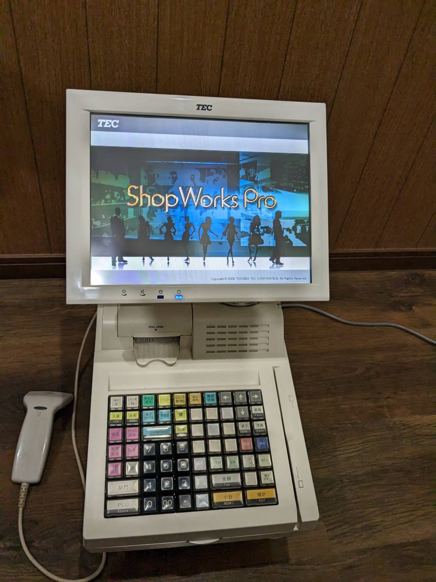 QT-100 TEC 東芝テック POSターミナル 東芝 POS端末 WILLPOS-mini レジ 