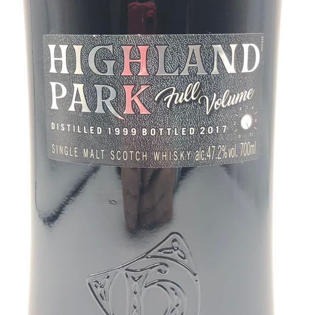 ハイランドパーク フルボリューム 1999-2017 ウイスキー