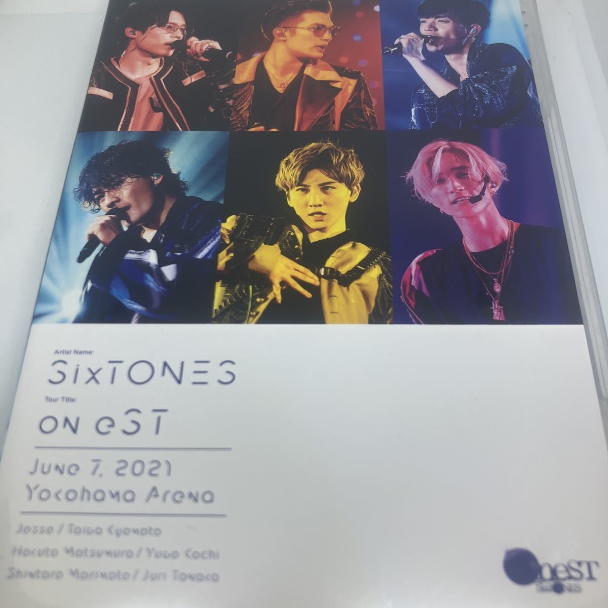 SixTONES oneST Blu-ray ライブ　2021