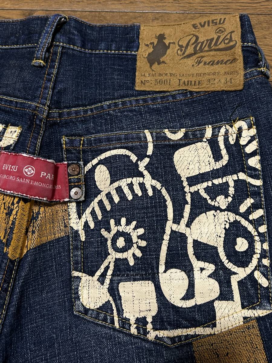 EVISU PARIS エヴィス エビス パリス N°5001 ピカソ 大黒 セルビッチ
