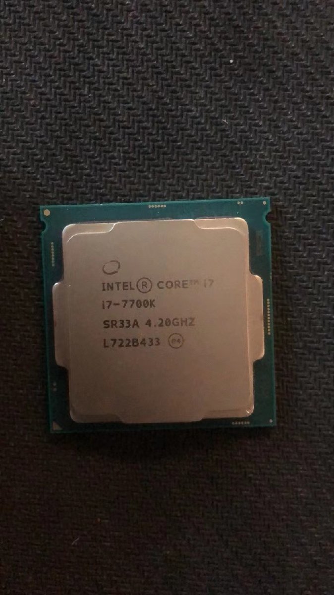 複数有】中古 動作品 第7世代 Intel Core i7 7700K 4コア 4.20GHz/TB 