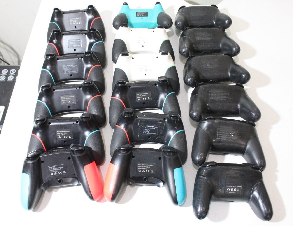 F3673.【中古】Nintendo Switch コントローラー HAC-013ほかいろいろ計
