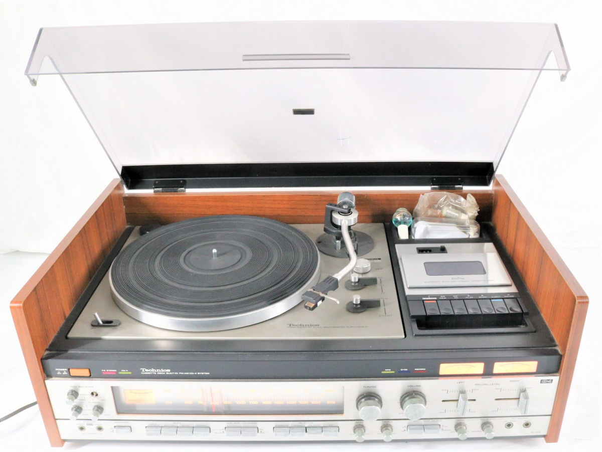 ト滝】Technics テクニクス SC-200 CD-4システム カセットデッキ 