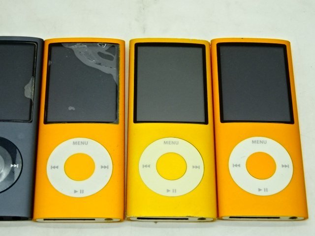 52EY●Apple A1285 ipod nano 第4世代 7台セット 動作未確認 ジャンク品