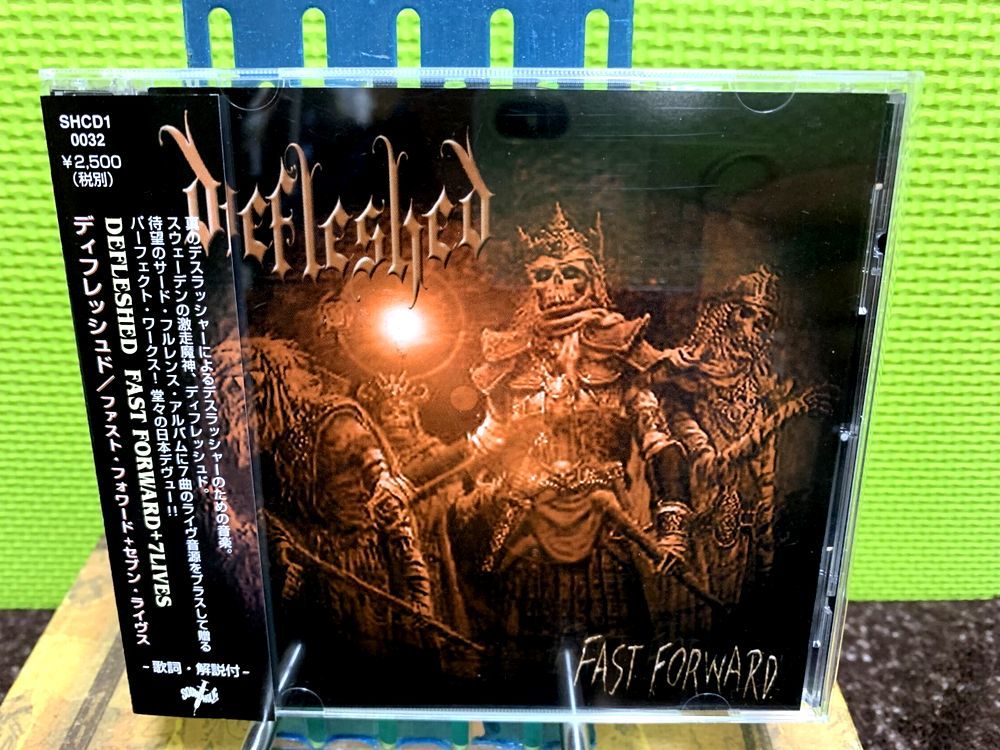 貴重 デフレッシュド DEFLESHED FAST FORWARD+7LIVES 国内盤 SHCD1