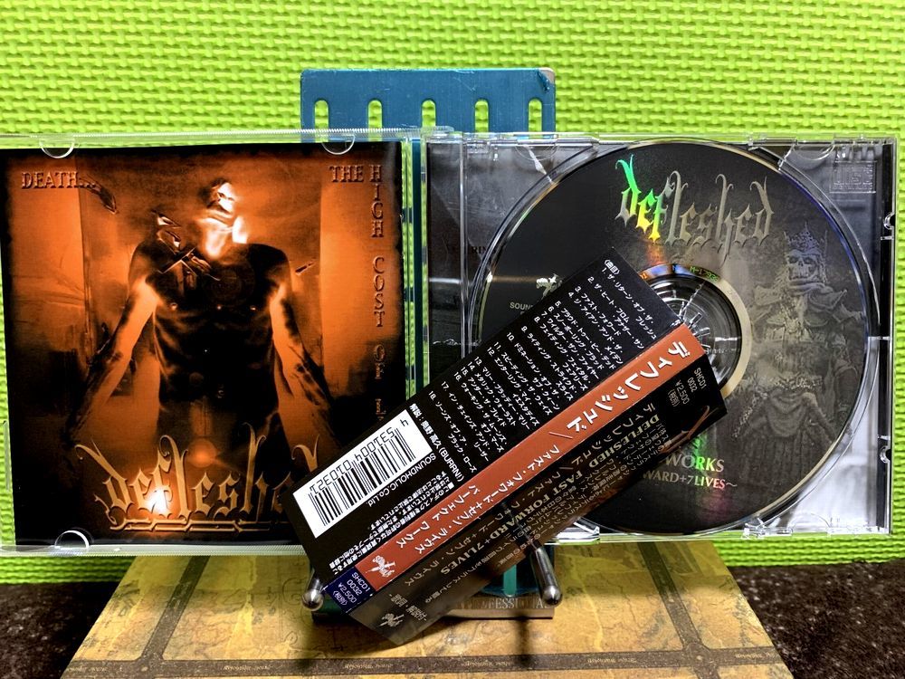 貴重 デフレッシュド DEFLESHED FAST FORWARD+7LIVES 国内盤 SHCD1