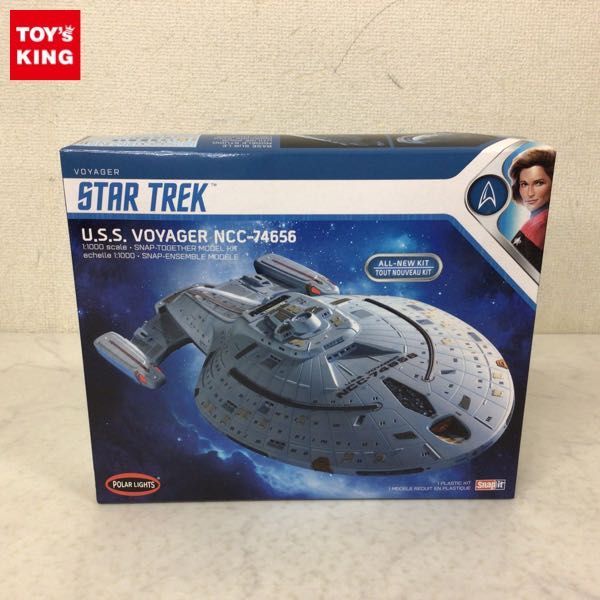1円〜 ポーラライツ 1/1000 スター・トレック : ヴォイジャー U.S.S.ヴォイジャー