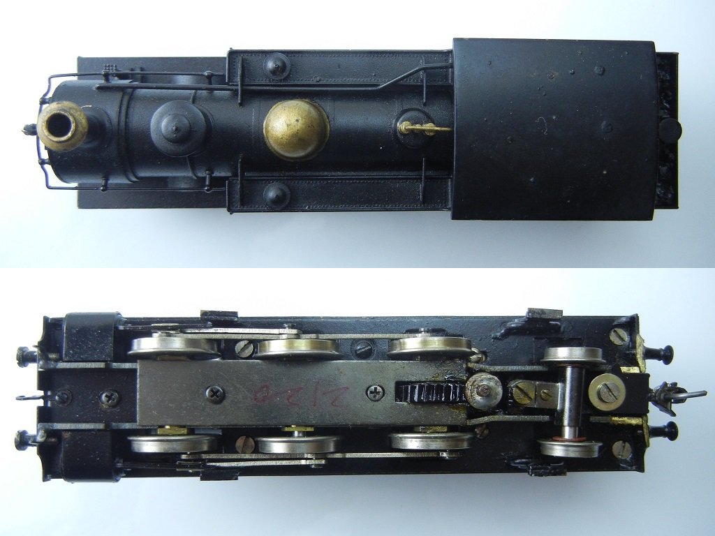 ☆04-2965】□中古□珊瑚模型 SANGO 国鉄 2120 蒸気機関車 HOゲージ