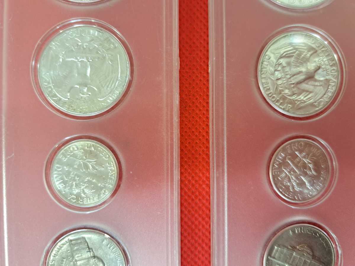 アメリカ 旧貨幣モルガンダラー コインセット 6枚ケース入り アメリカ