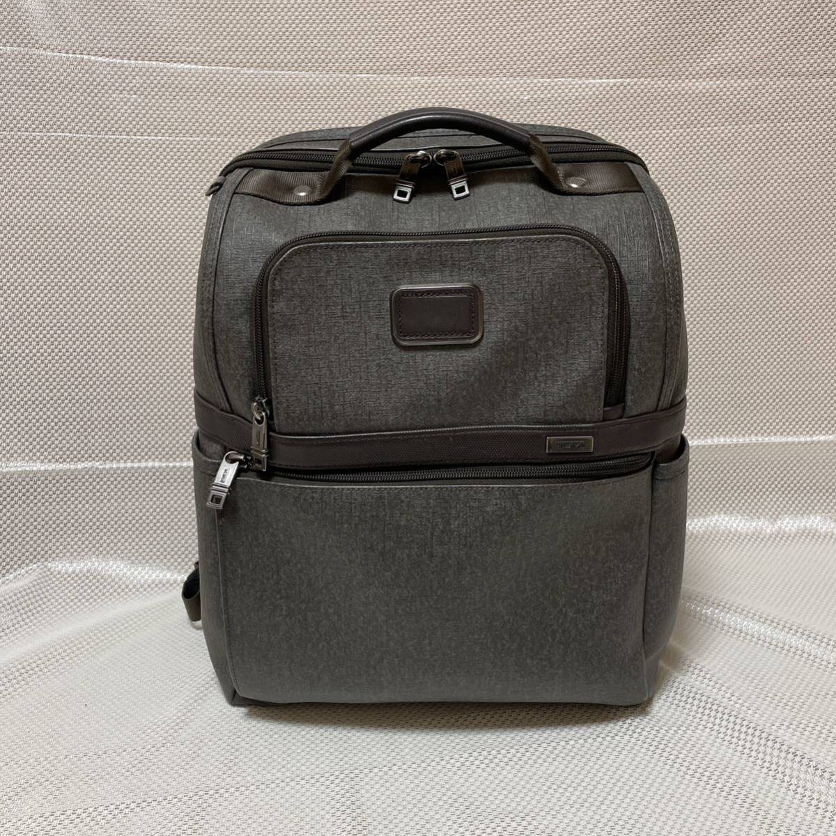 希少モデル】TUMI ALPHA2 バックパック☆トゥミ 2層式ビジネスリュック