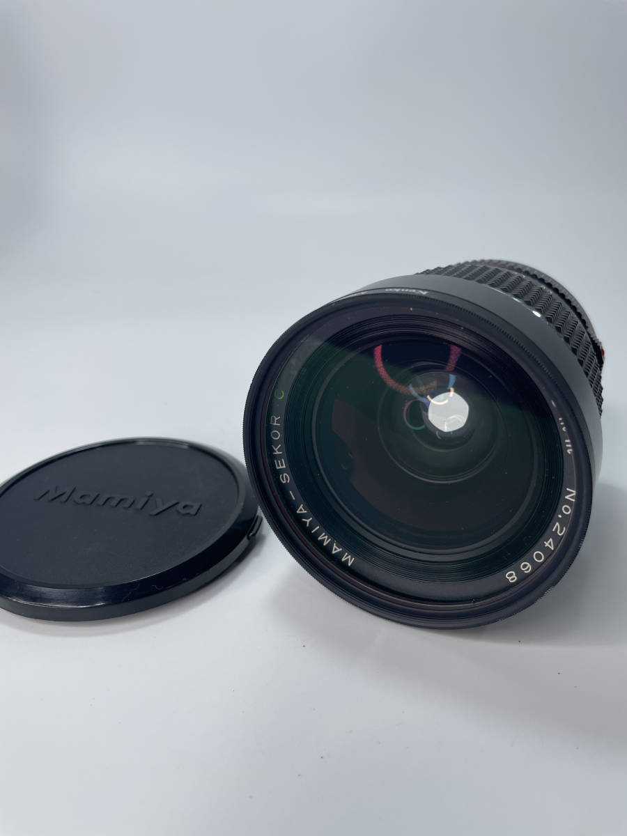 #523 ◆ MAMIYA マミヤ MAMIYA-SEKOR C 1:2.8 f=45mm ジャンク レンズ 1円スタート 送料無料