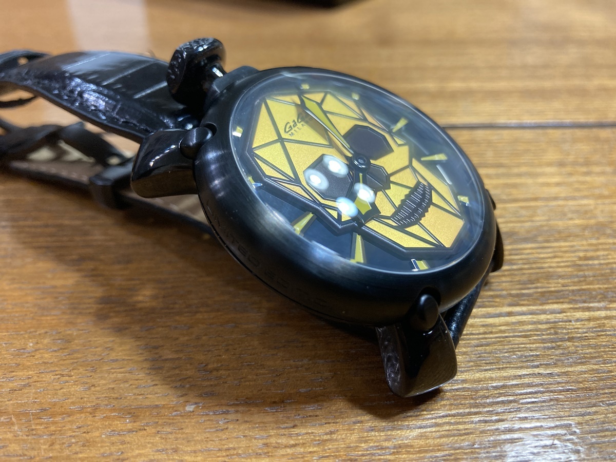 ガガミラノ マニュアーレ 48mm バイオニックスカル 5062.01S 