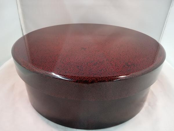 津軽塗　七々子塗　茶櫃 七々子塗 津軽塗 茶櫃 箱なし 漆芸 工芸品 【公式通販】