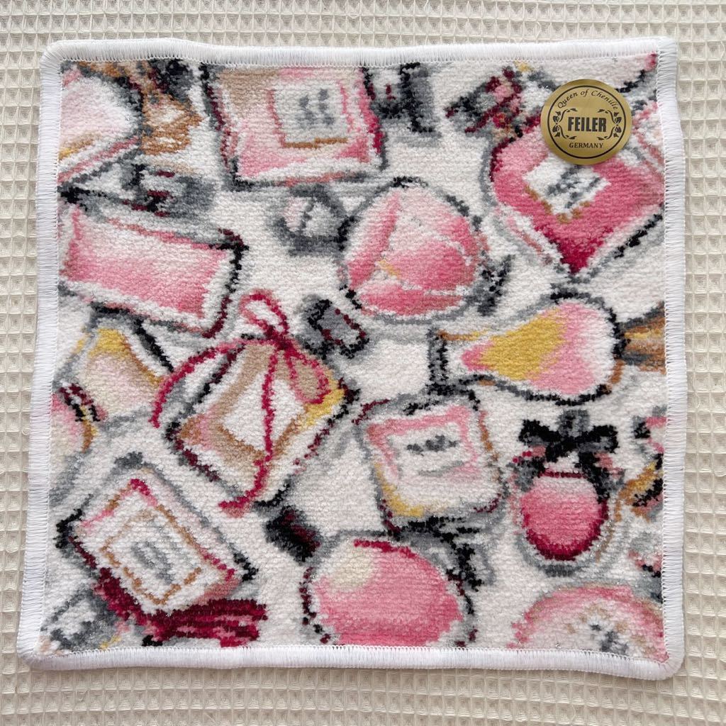 フェイラー 新品　ハンカチ　ミスラブラリー　レア