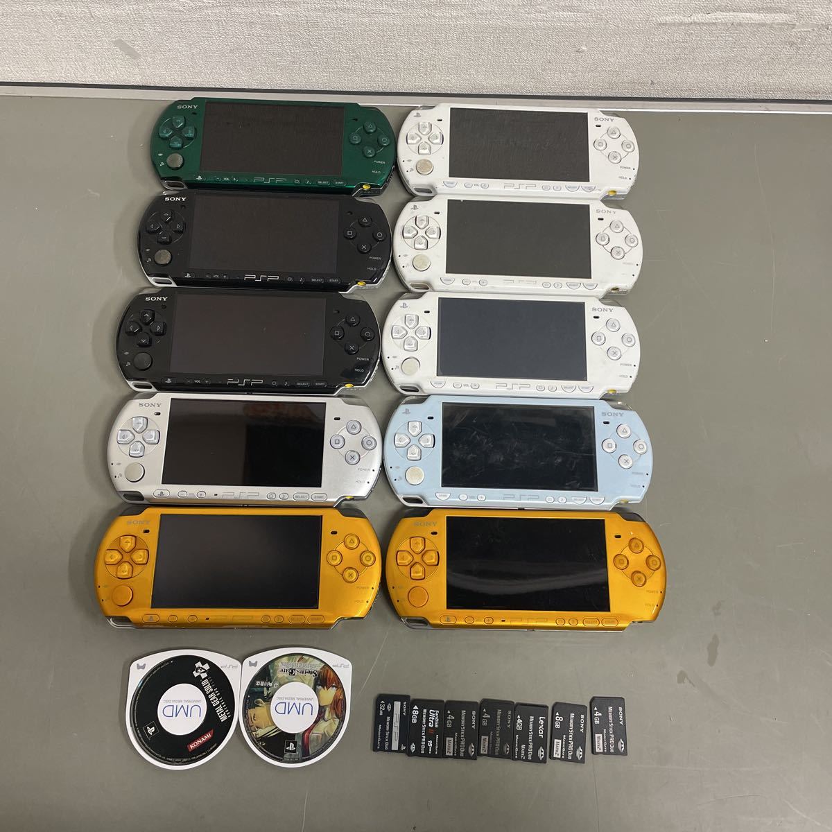 PSP Sony 0 Tested Works Collectibles ソ68 SONY PSP-3000 PSP-2000