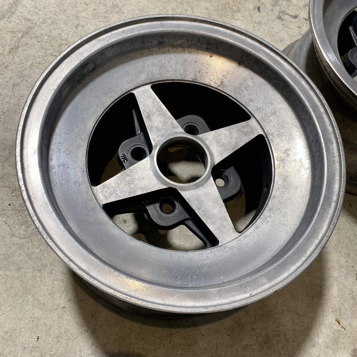 ワーク エクイップ 13インチ 6.5j +4 WORK EQUIP 61/2jj 深リム 旧車 