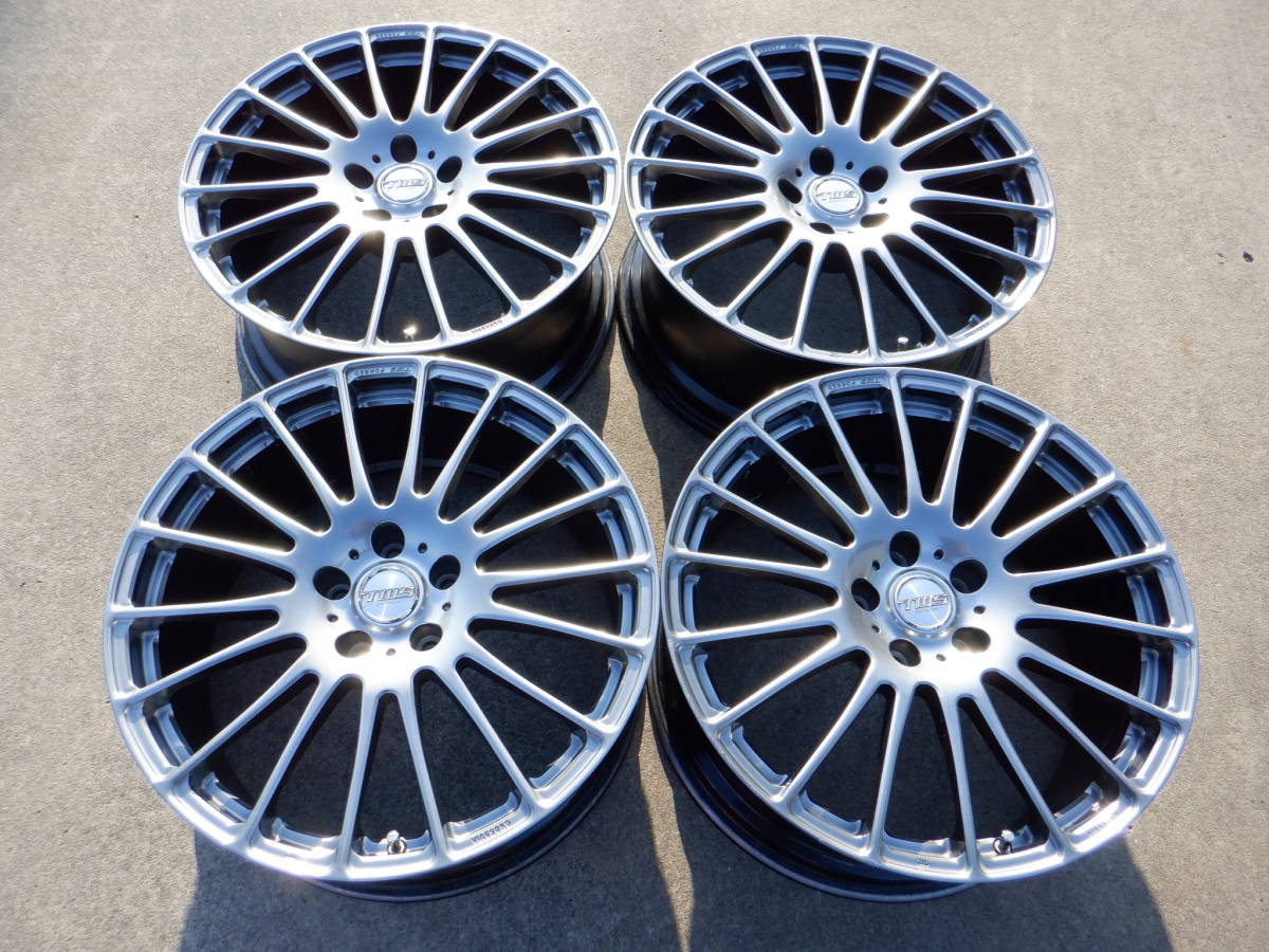 TWS Exlete 118F Monoblock 19インチ 8.5J PCD114.3 5H 4枚SET 鍛造 