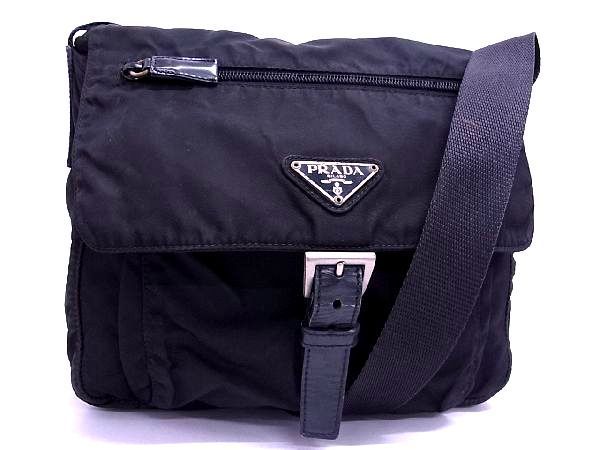 1円 PRADA プラダ テスートナイロン クロスボディ ショルダーバッグ